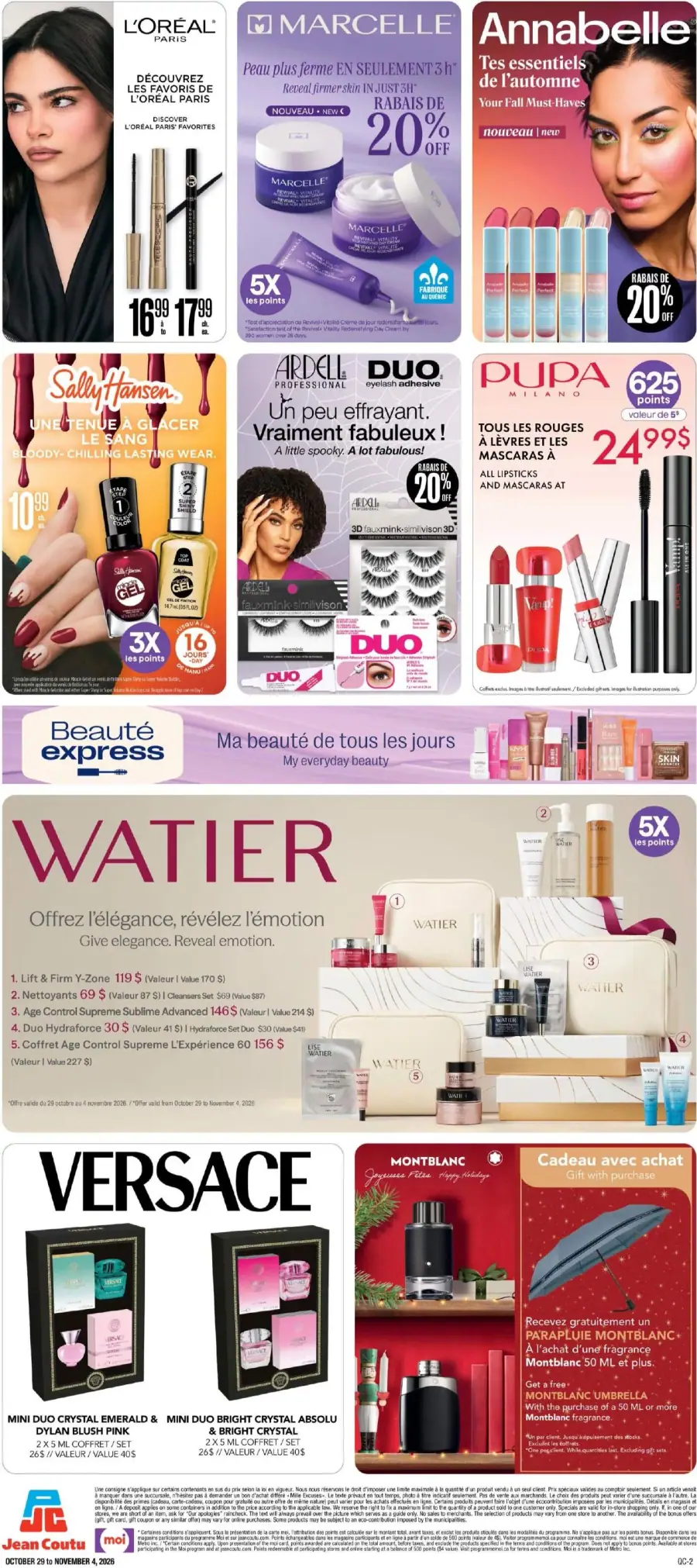 Page 2 du cahier Jean Coutu.