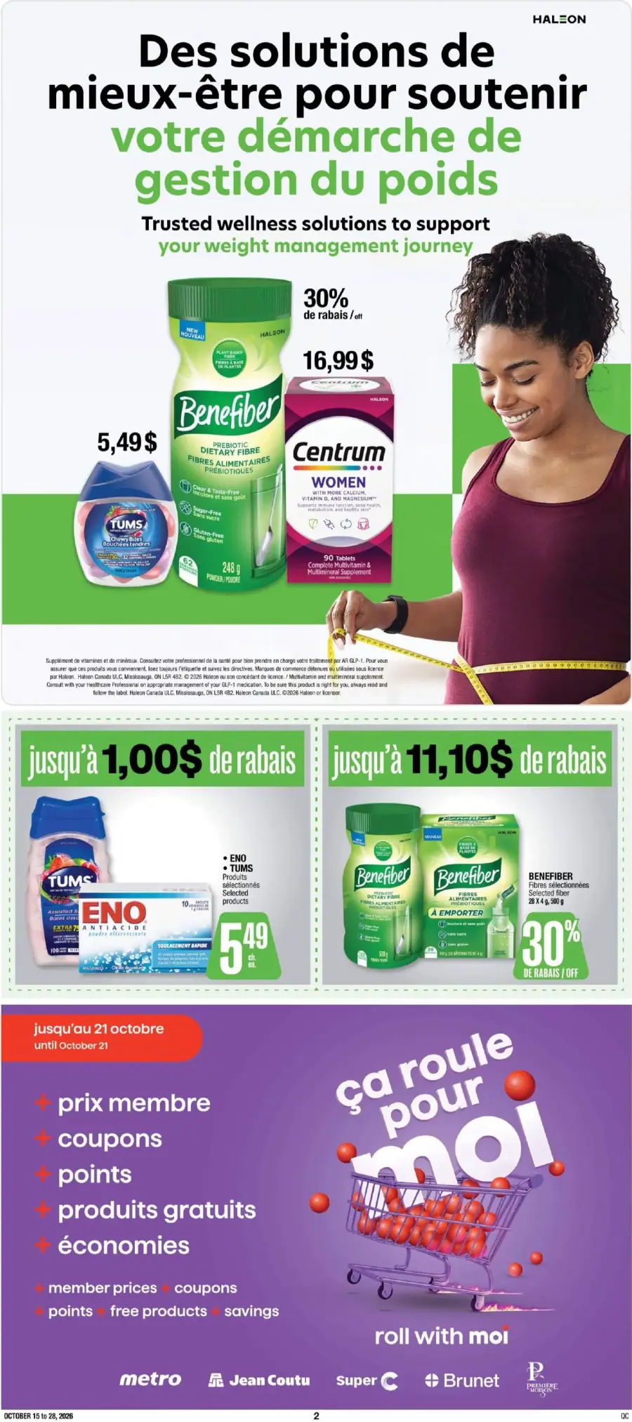Page 2 du cahier Jean Coutu.