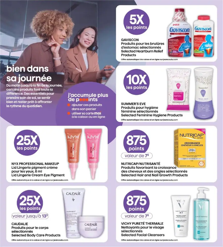 Page 2 du cahier Jean Coutu.