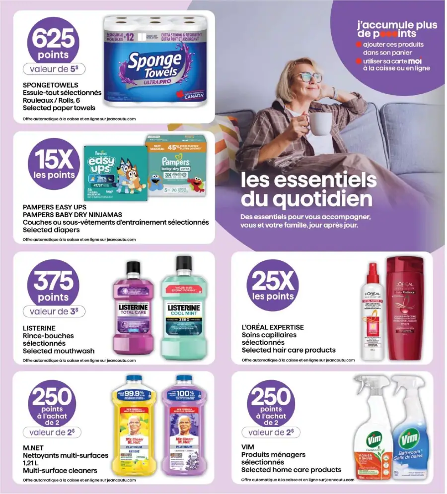 Page 3 du cahier Jean Coutu.