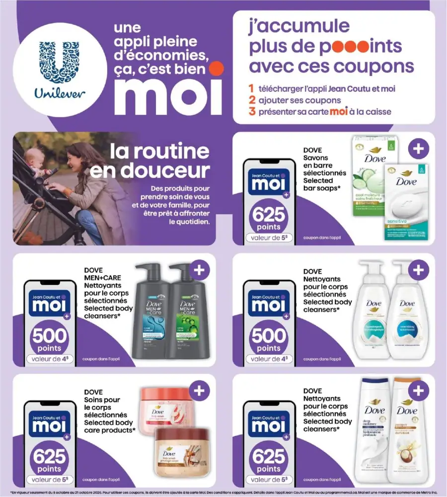 Page 5 du cahier Jean Coutu.
