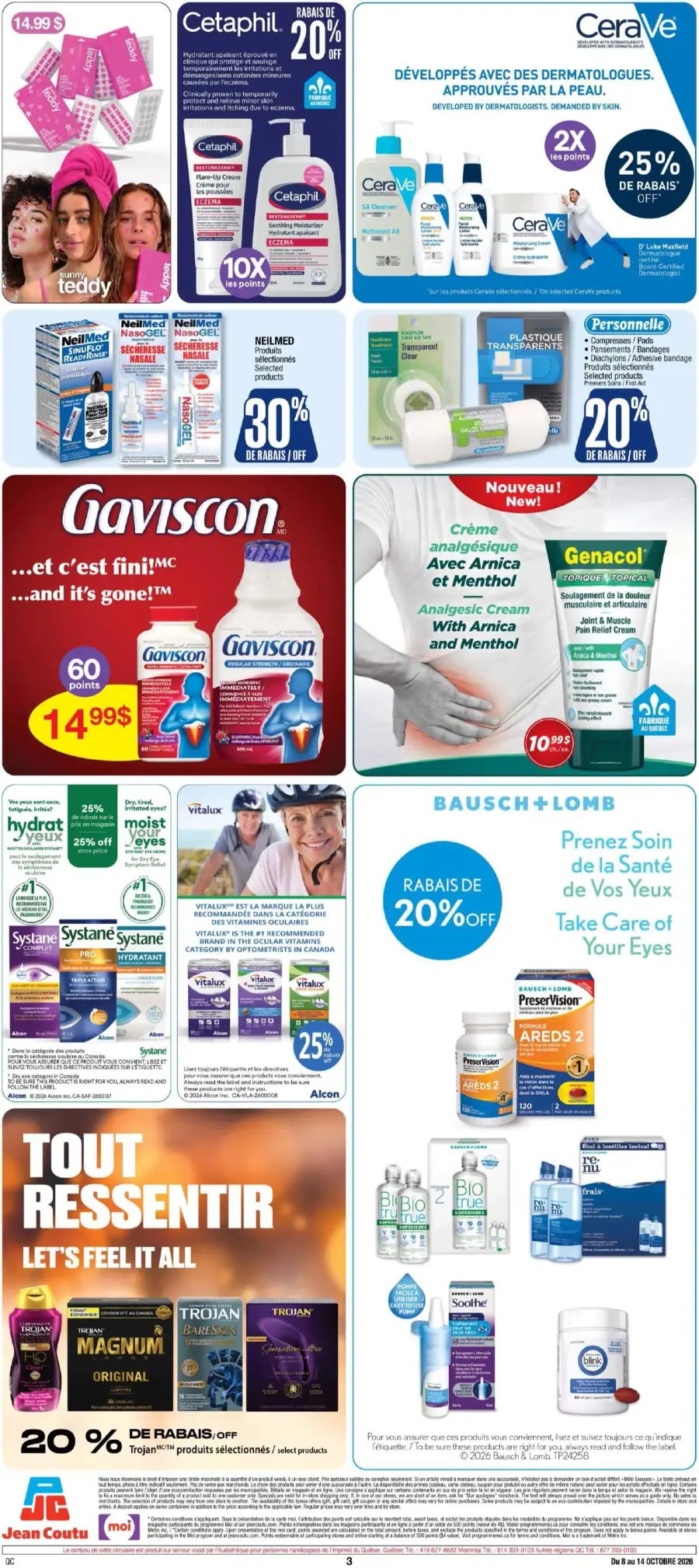 Page 3 du cahier Jean Coutu.