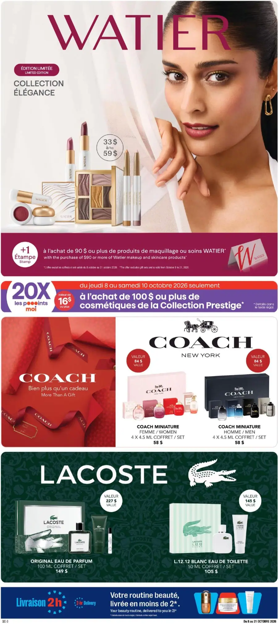 Page 3 du cahier Jean Coutu.