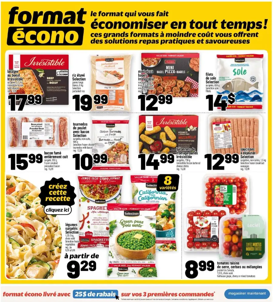 Page 4 du cahier Metro.