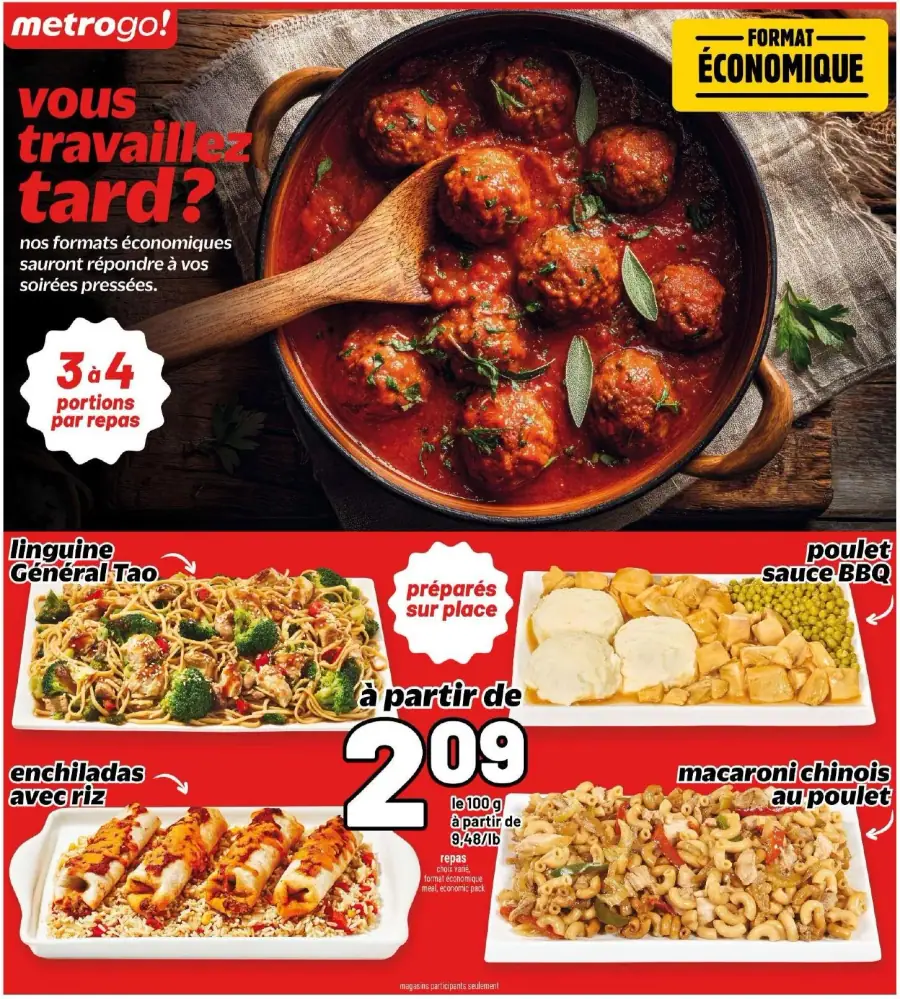 Page 6 du cahier Metro.
