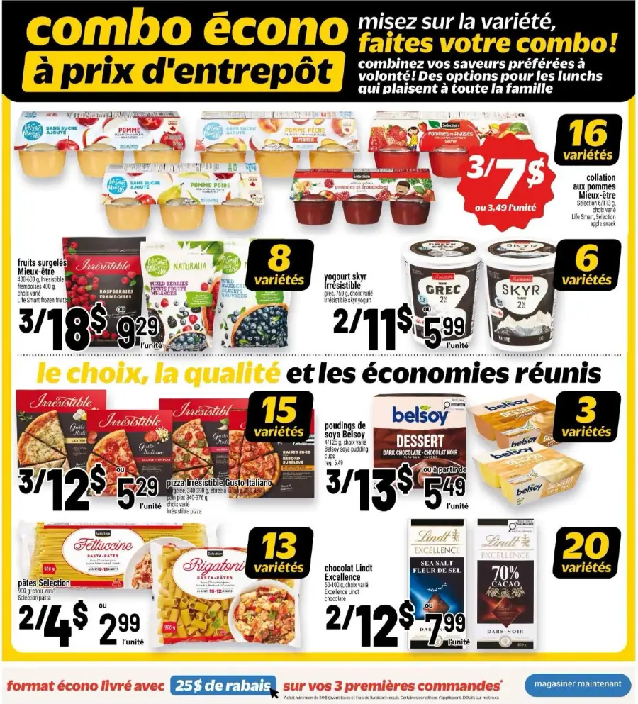 Page 2 du cahier Metro.