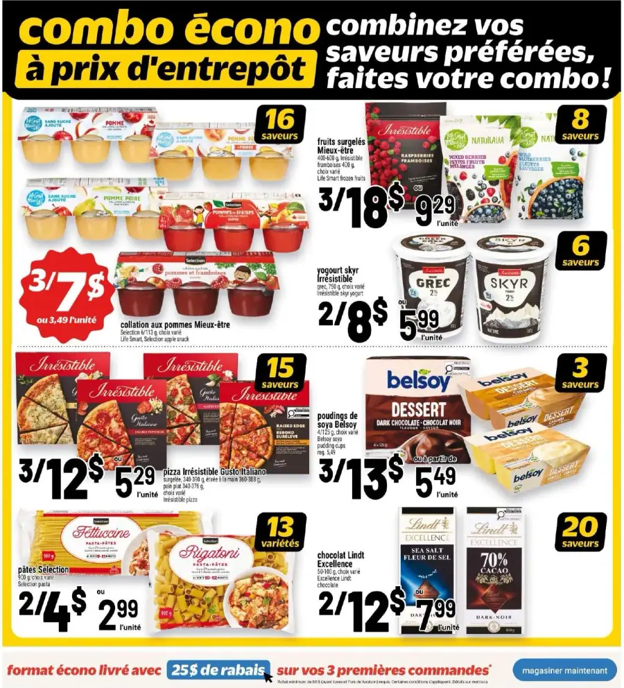 Page 2 du cahier Metro.