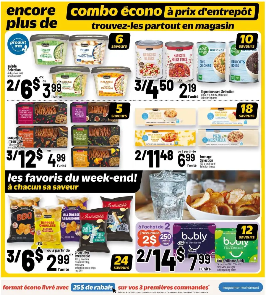 Page 3 du cahier Metro.