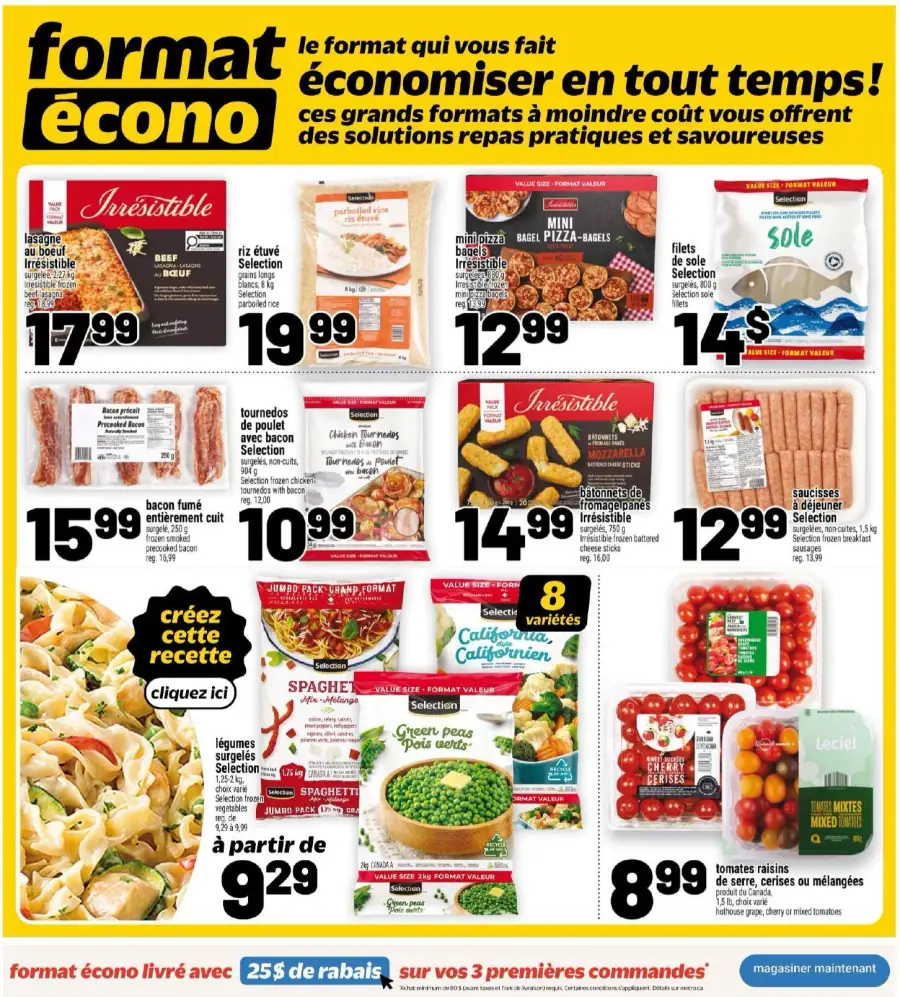 Page 4 du cahier Metro.
