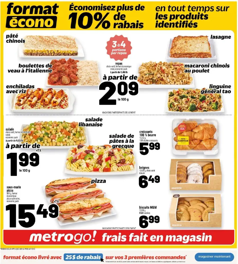 Page 5 du cahier Metro.