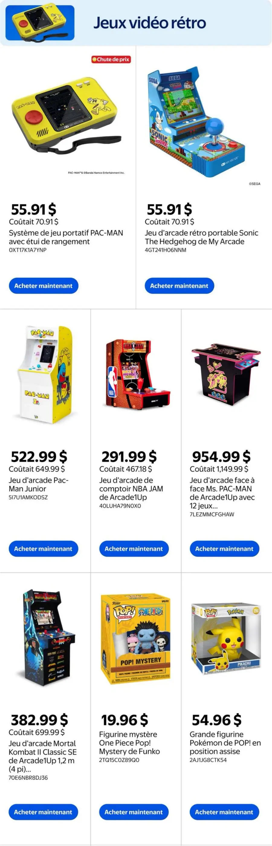 Page 6 du cahier Walmart.