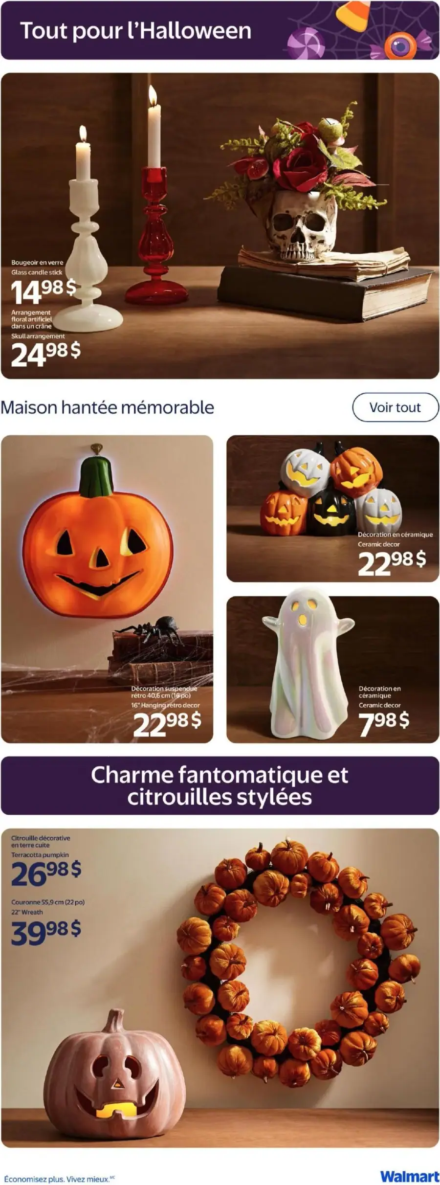 Page 3 du cahier Walmart.