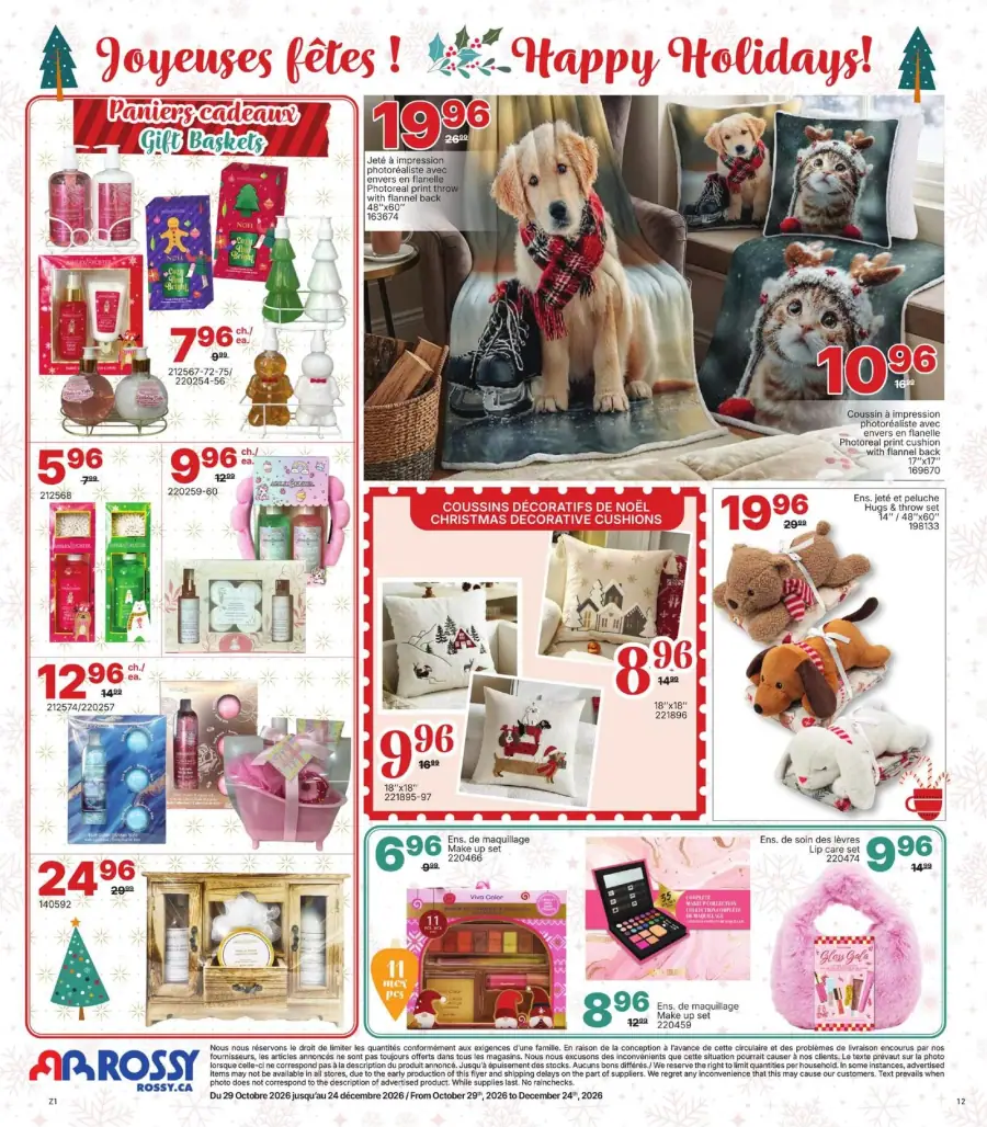 Page 12 du catalogue Rossy.