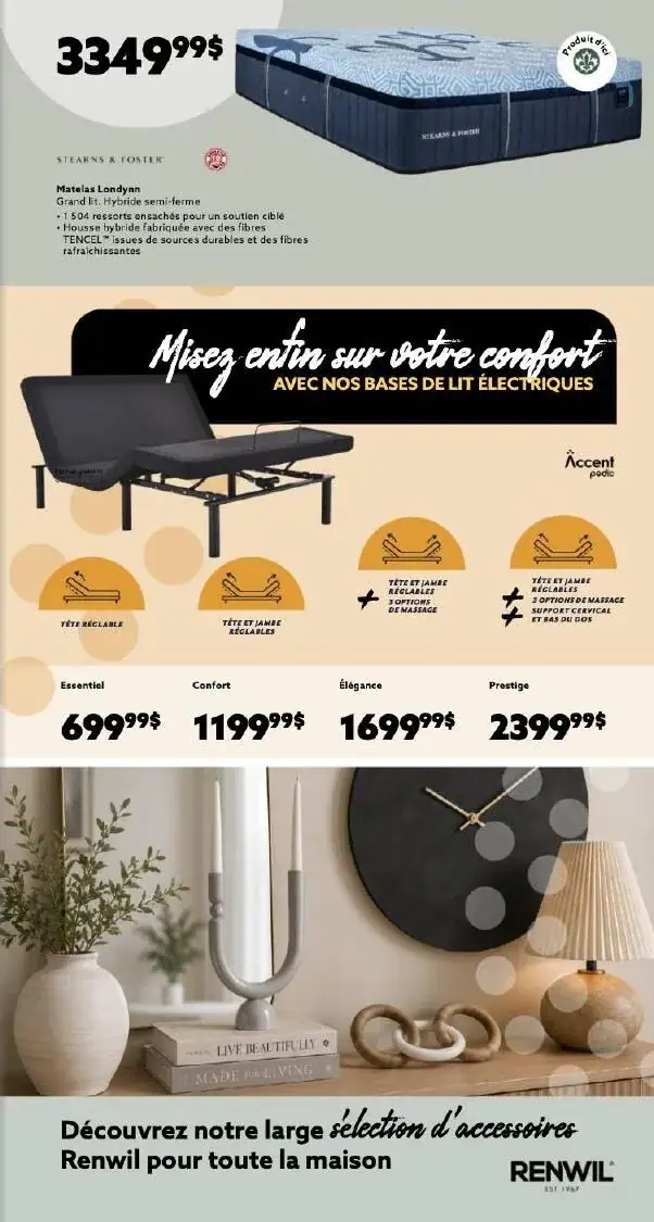 Page 8 du circulaire Accent Meubles.