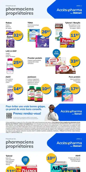Aperçu de la Circulaire Accès Pharma du 15 au 28 octobre 2026