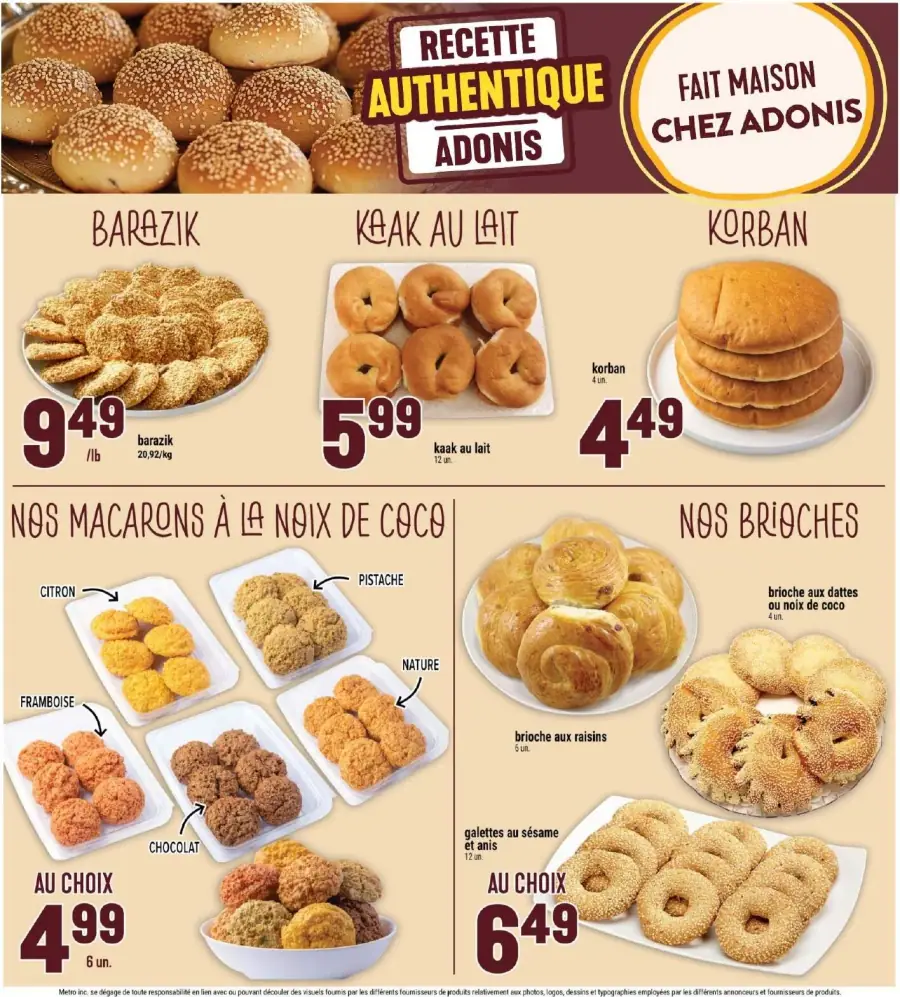 Page 10 du circulaire Adonis.