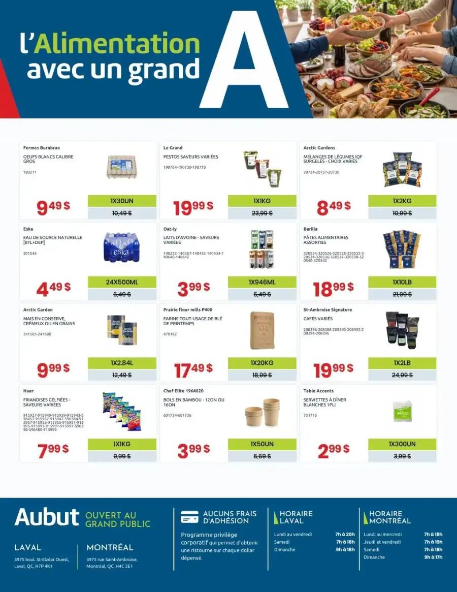 Page 2 du circulaire Aubut.