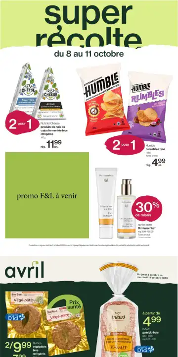 Aperçu de la Circulaire Avril du 8 au 14 octobre 2026