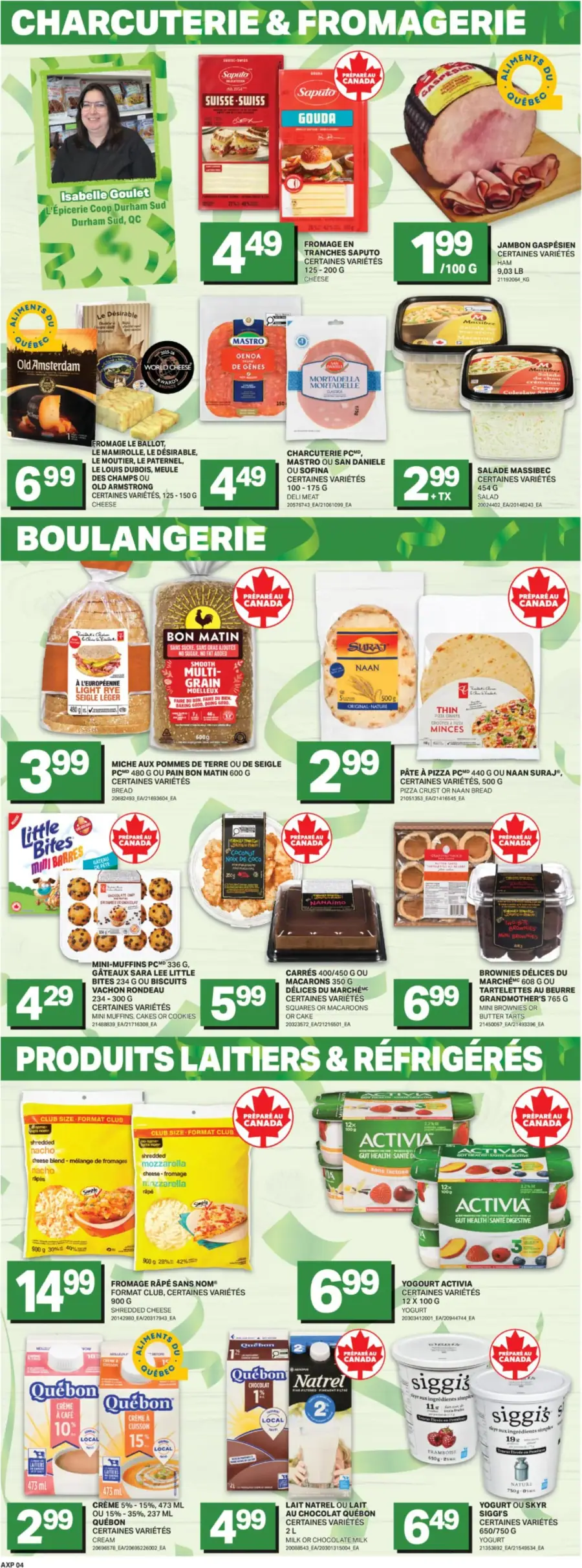 Page 5 du circulaire Axep.