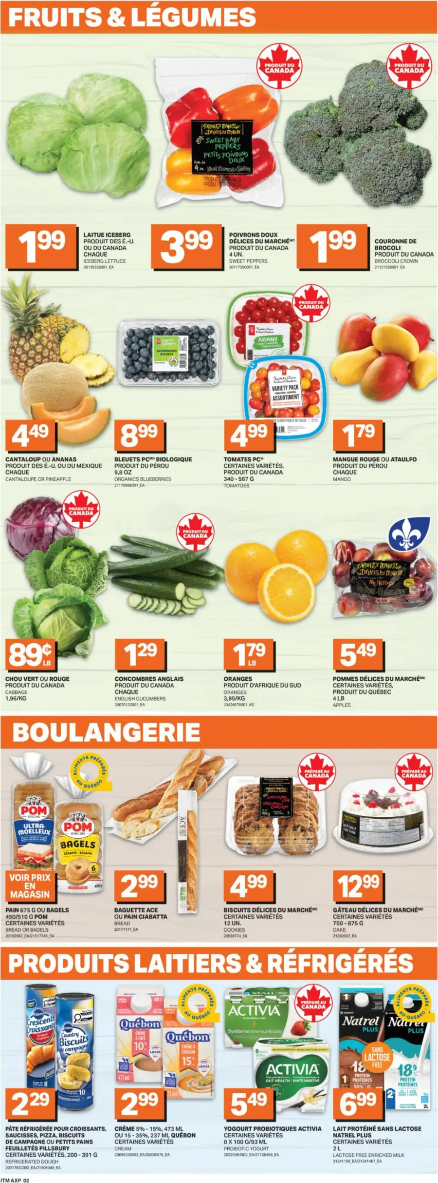Page 3 du circulaire Axep.