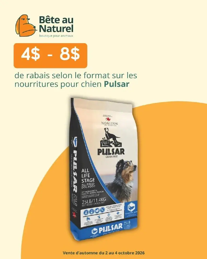 Page 10 du circulaire Bête au Naturel.