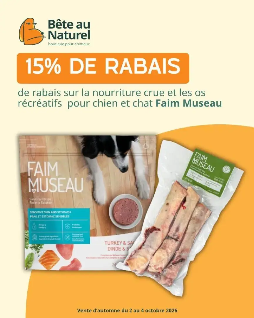 Page 29 du circulaire Bête au Naturel.