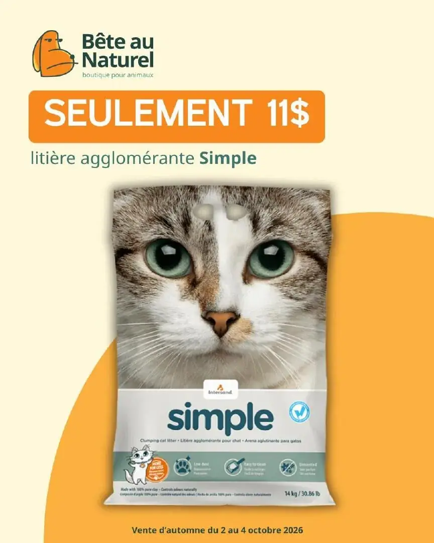 Page 32 du circulaire Bête au Naturel.