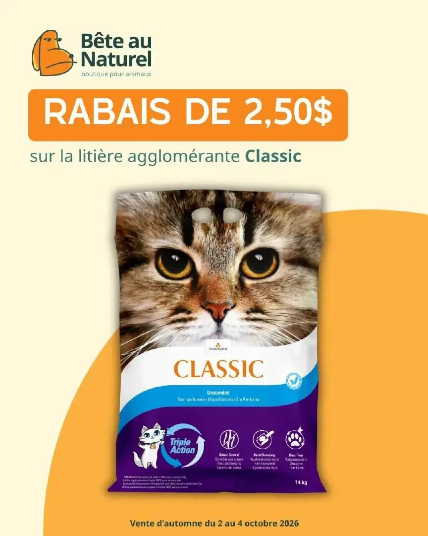 Page 33 du circulaire Bête au Naturel.