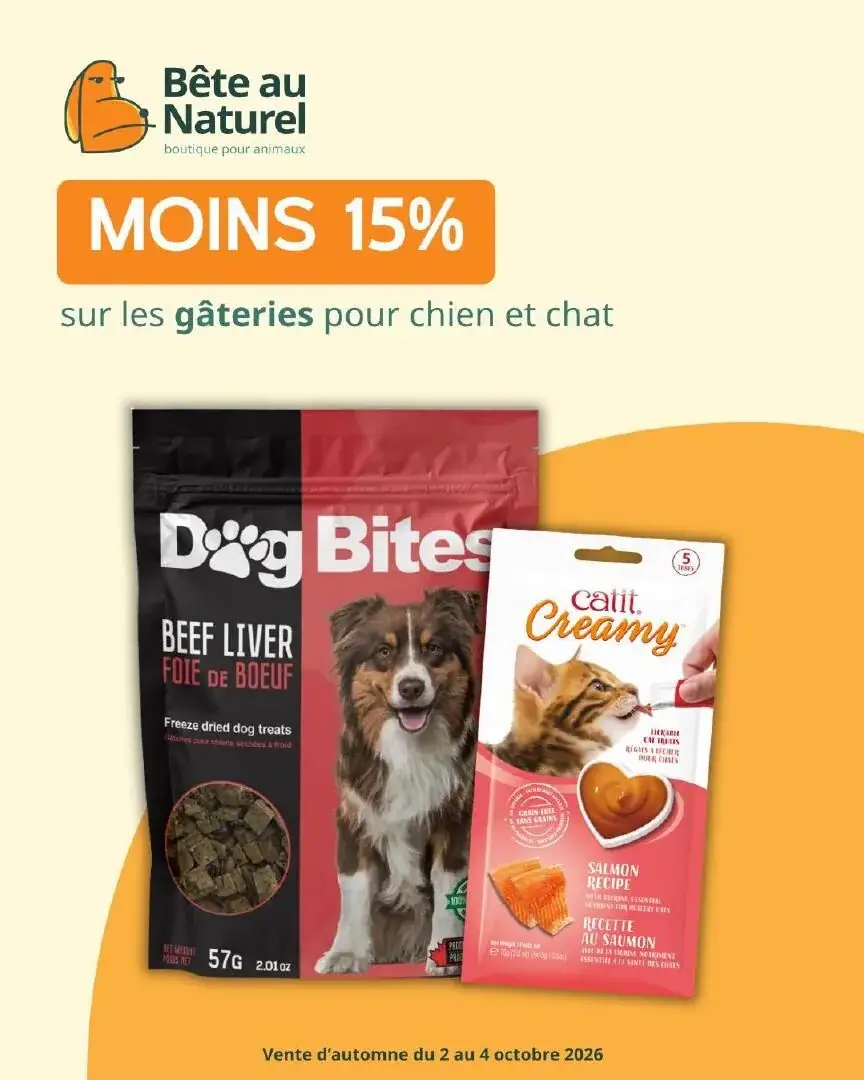Page 40 du circulaire Bête au Naturel.