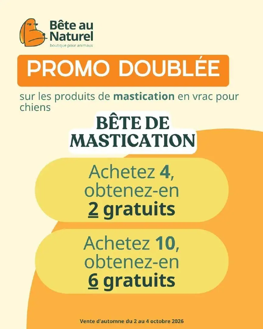 Page 42 du circulaire Bête au Naturel.