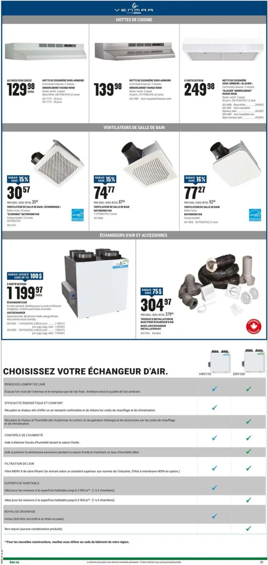 Page 5 du circulaire BMR.