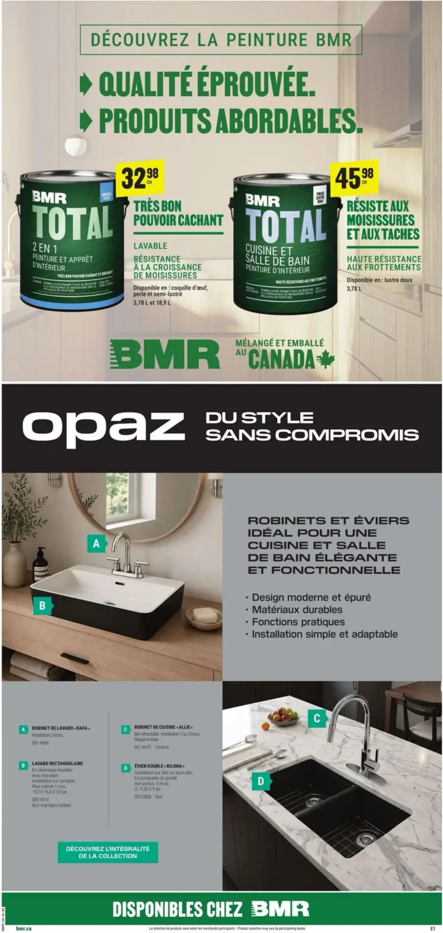 Page 5 du circulaire BMR.