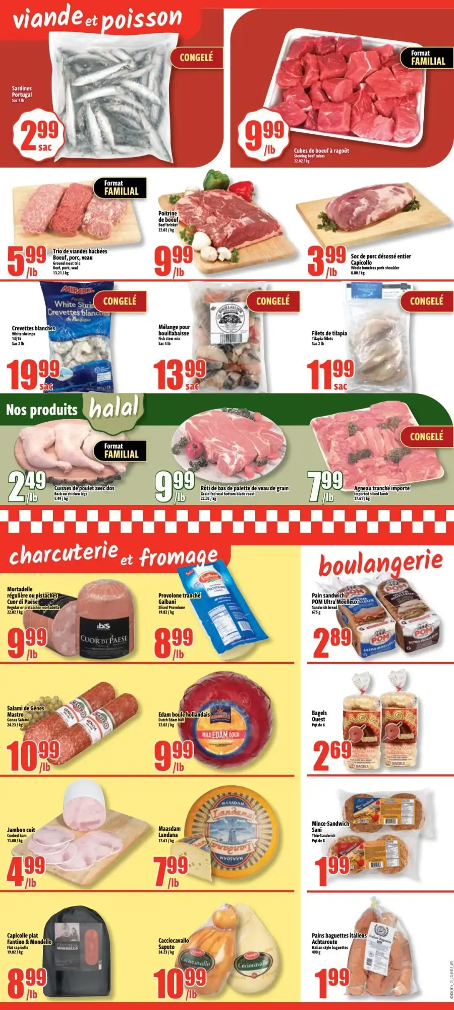 Page 3 du circulaire Bonanza Lalumière.
