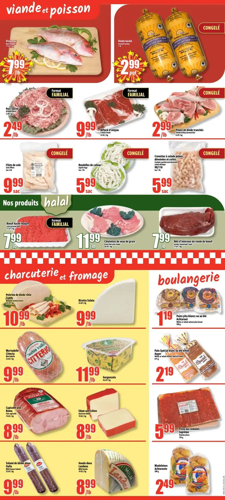 Page 3 du circulaire Bonanza Lalumière.