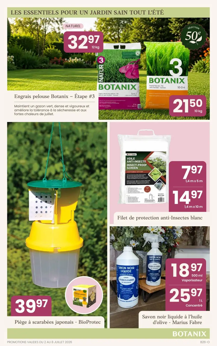 Page 5 du circulaire Botanix.
