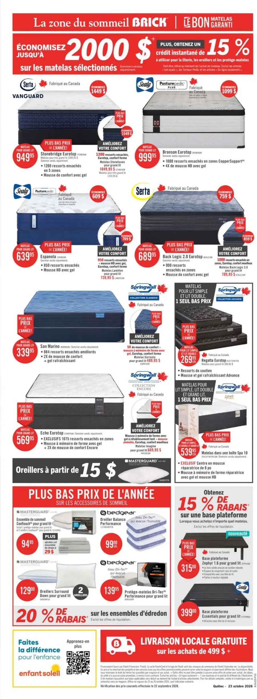 Page 8 du circulaire Brick.