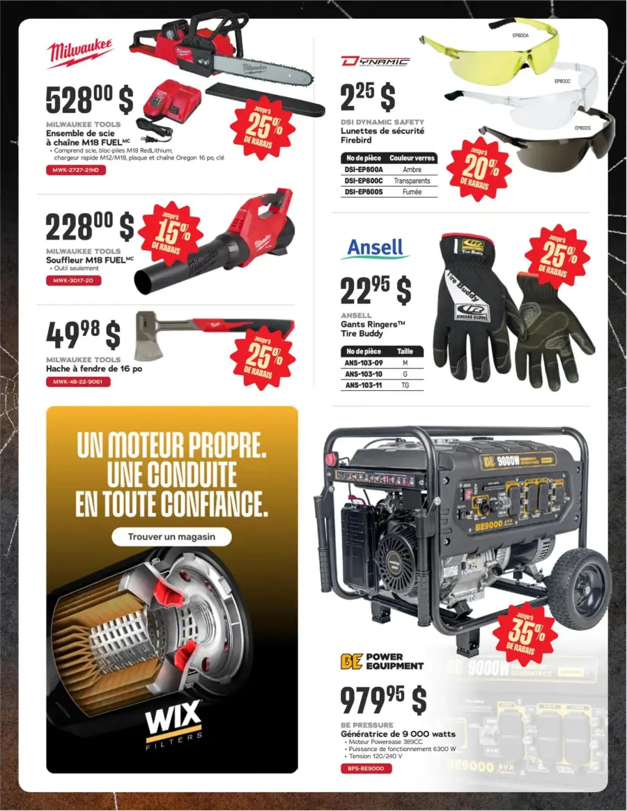 Page 3 du circulaire Bumper to Bumper.