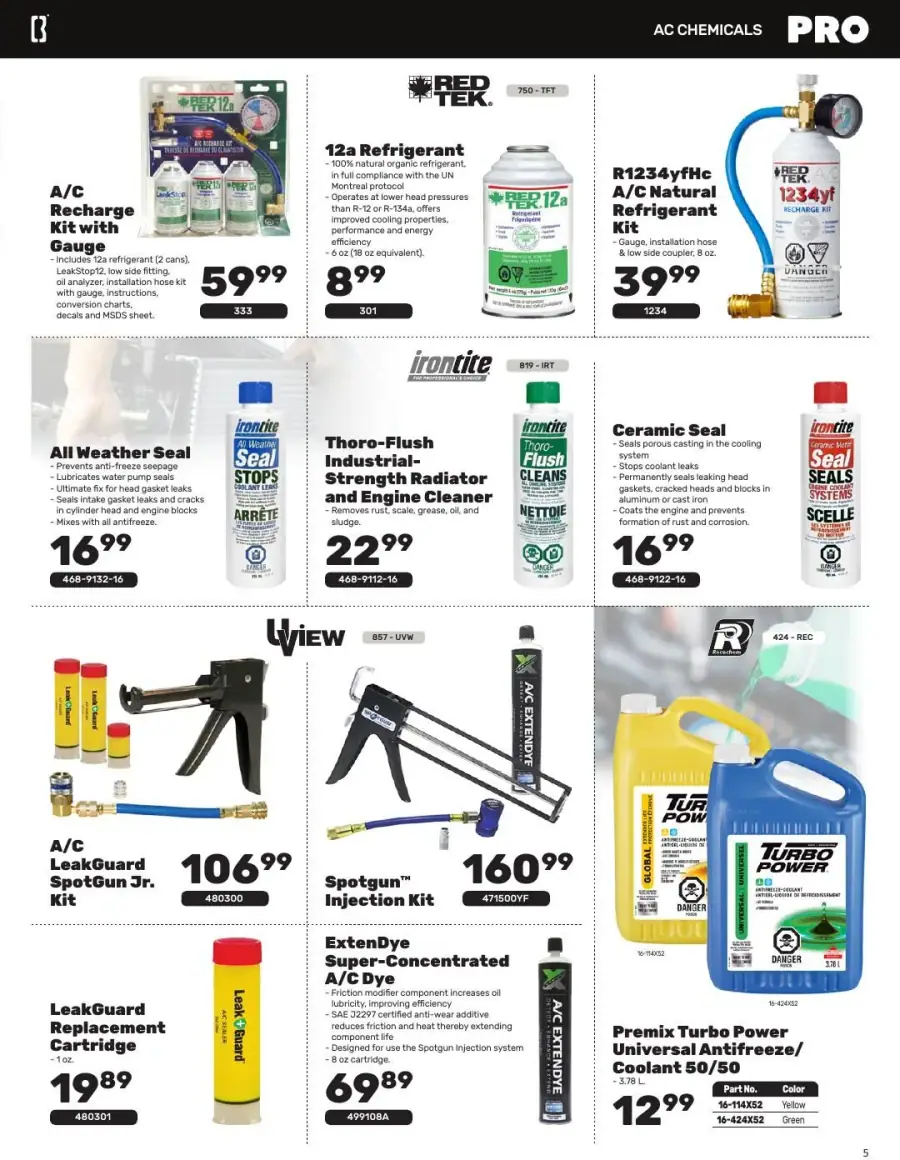 Page 5 du circulaire Bumper to Bumper.