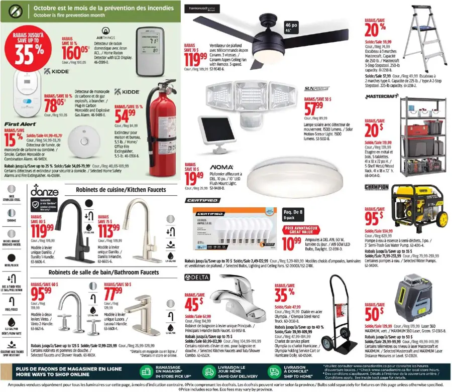 Page 15 du circulaire Canadian Tire.