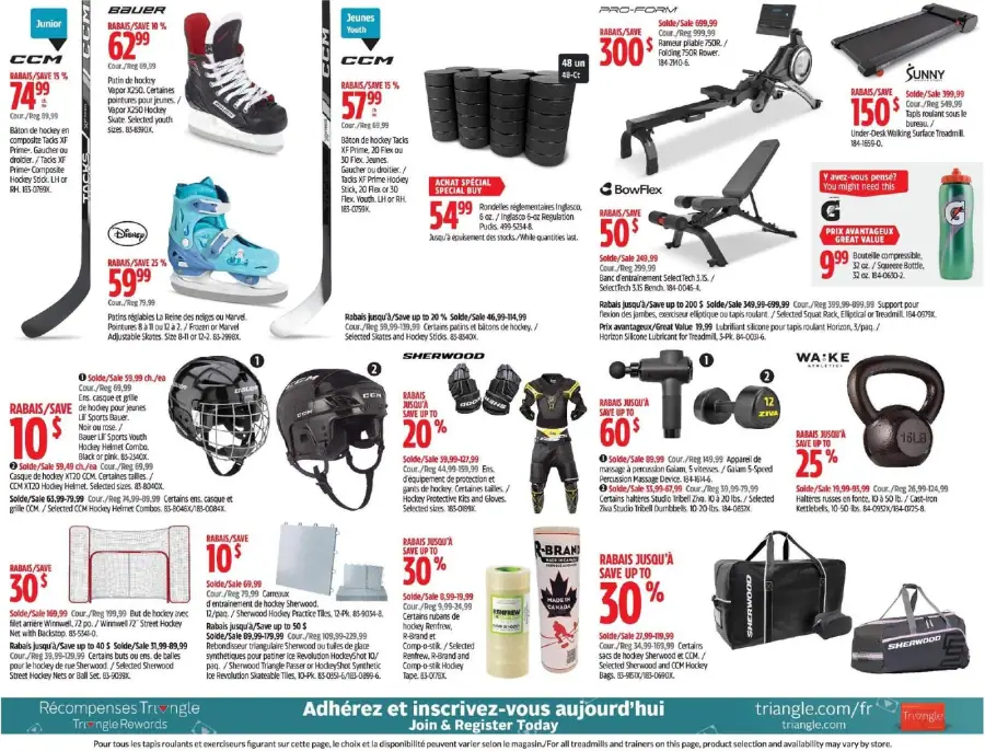 Page 15 du circulaire Canadian Tire.