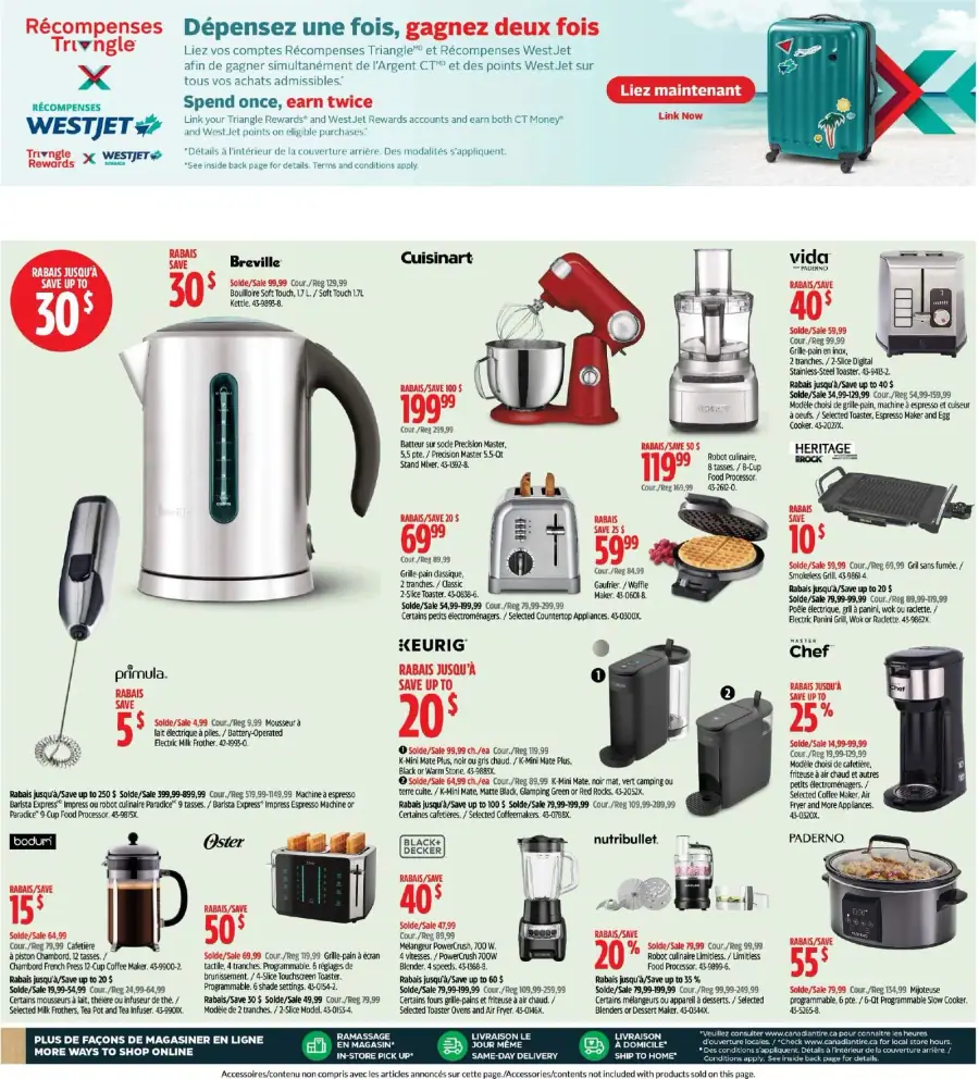 Page 22 du circulaire Canadian Tire.