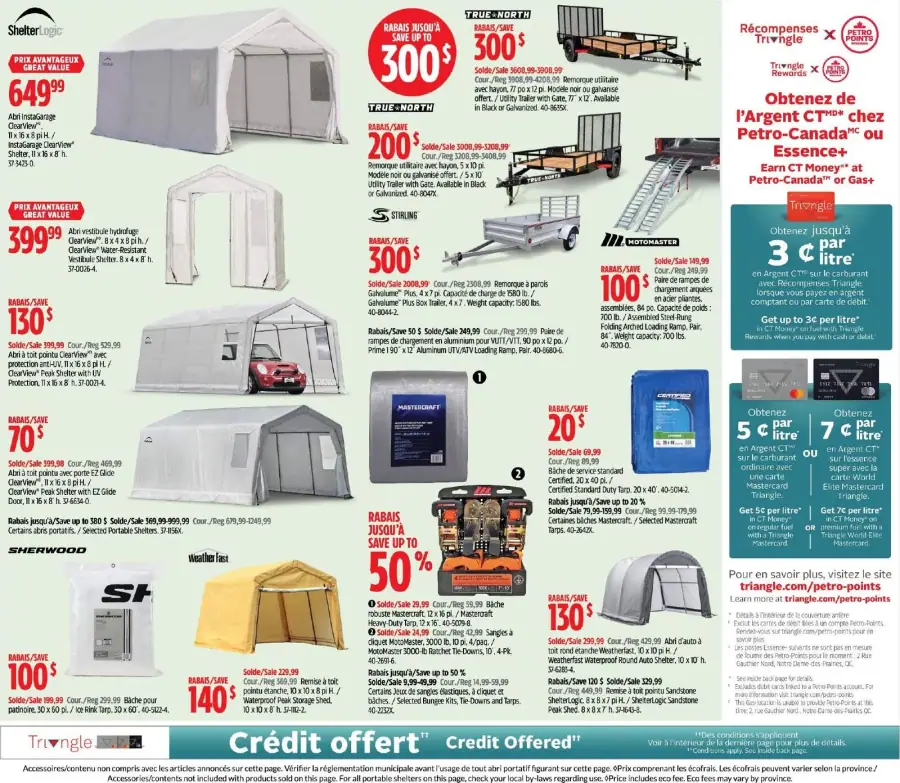 Page 37 du circulaire Canadian Tire.