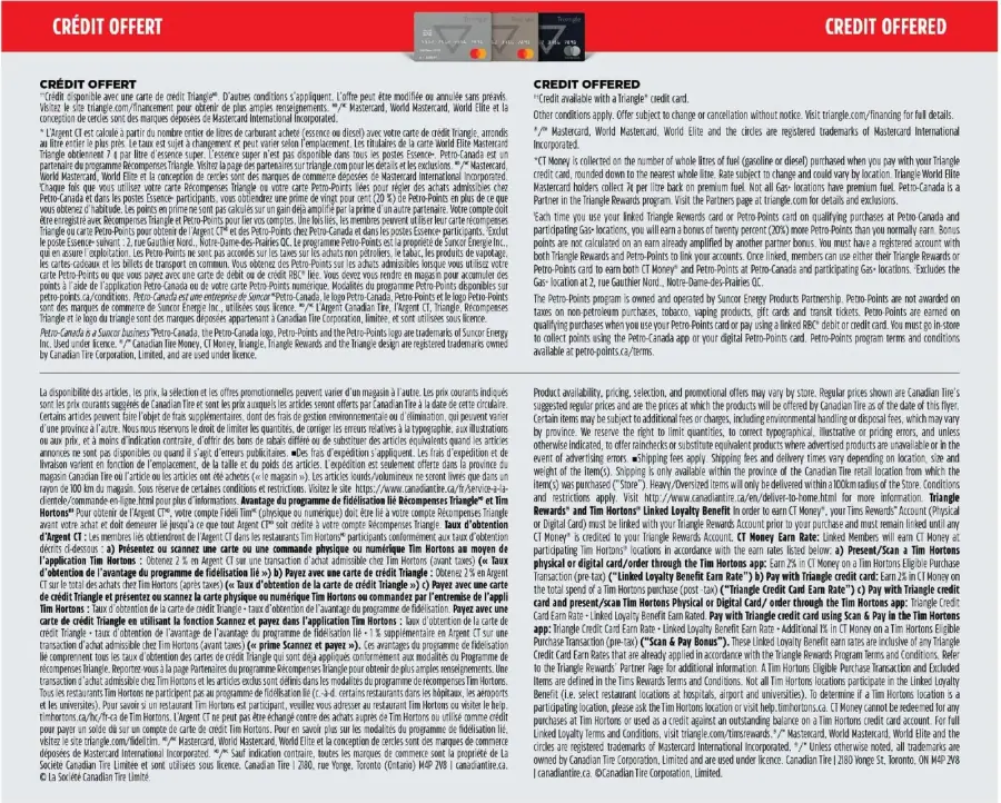 Page 38 du circulaire Canadian Tire.