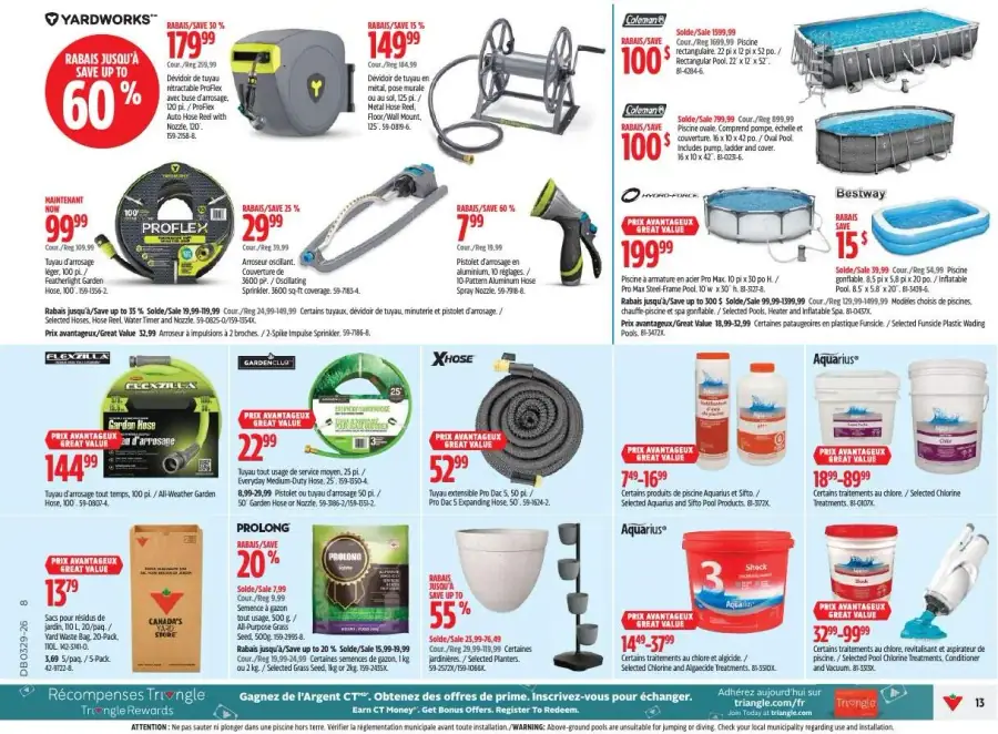 Page 13 du circulaire Canadian Tire.