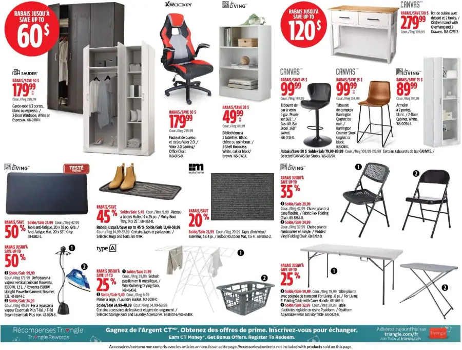 Page 19 du circulaire Canadian Tire.