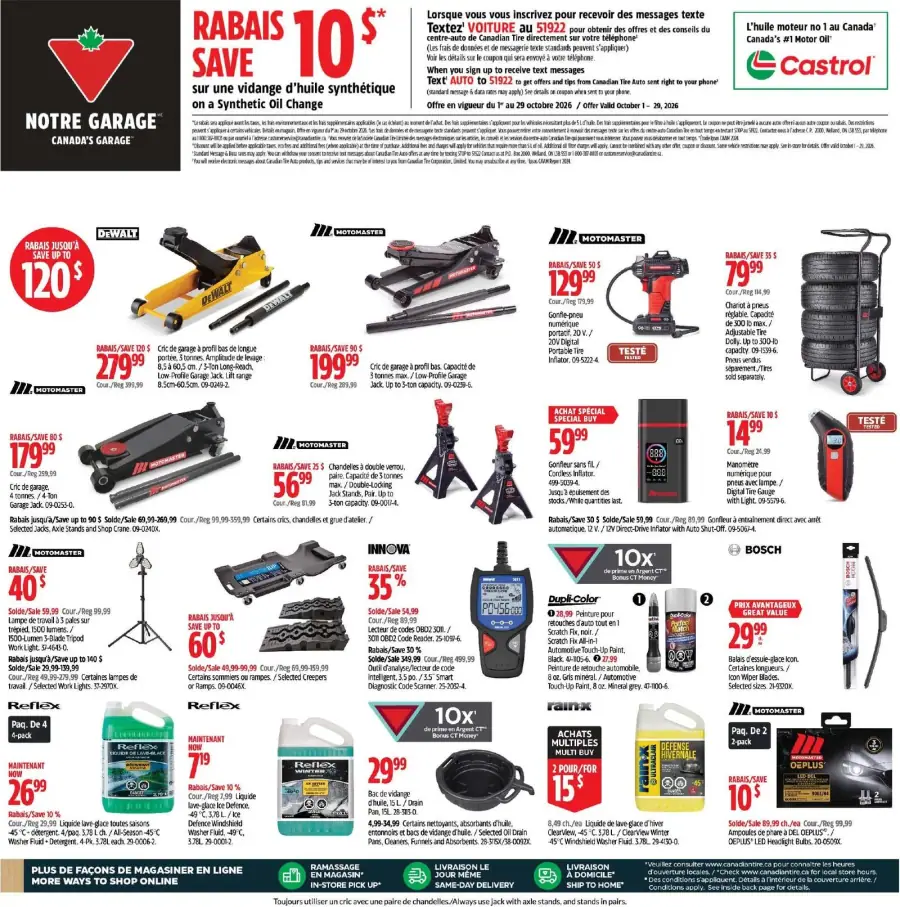 Page 41 du circulaire Canadian Tire.