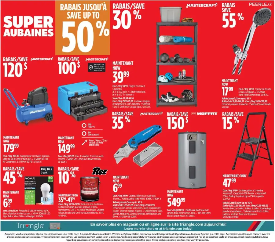 Page 5 du circulaire Canadian Tire.