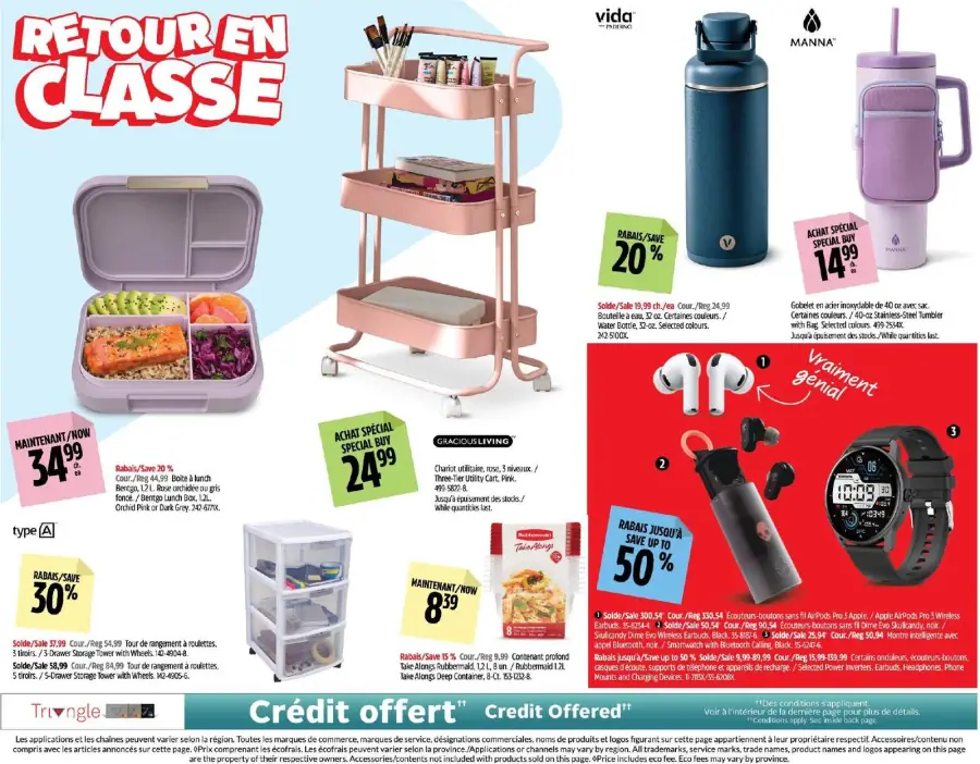 Page 2 du circulaire Canadian Tire.