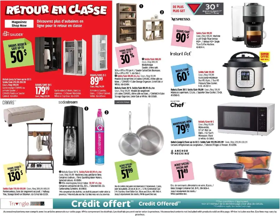 Page 4 du circulaire Canadian Tire.