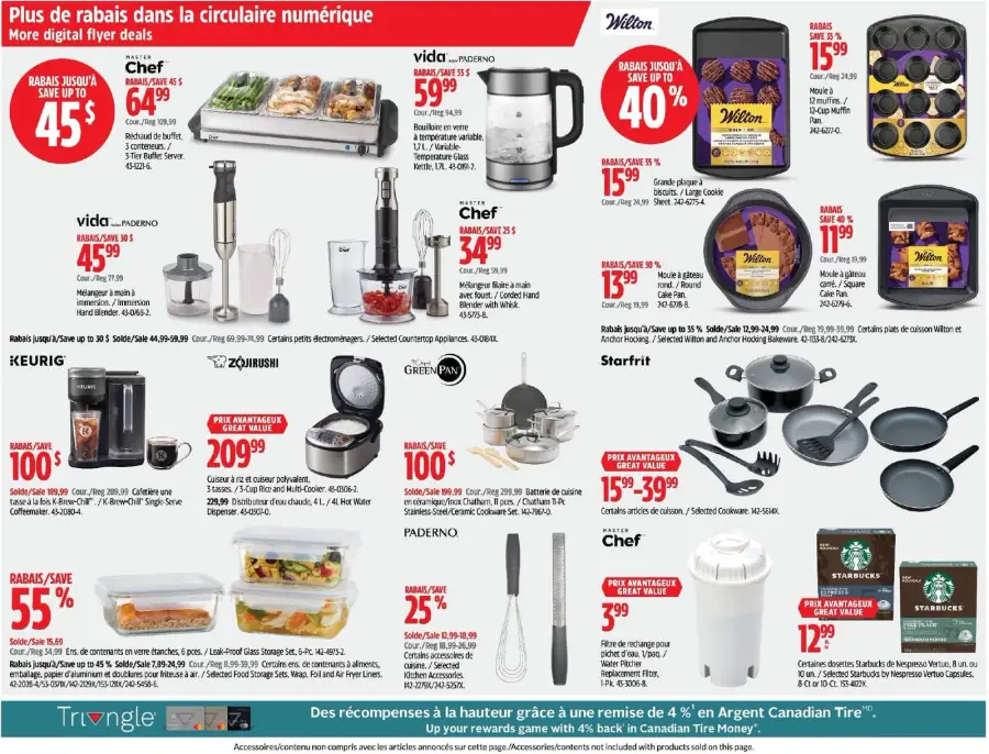 Page 9 du circulaire Canadian Tire.